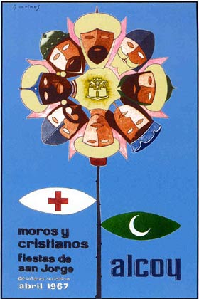 Fiestas de Moros y Cristianos en honor de San Jorge  